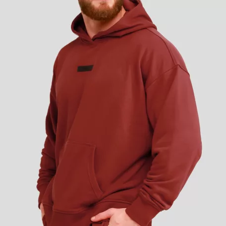 Unstoppable kapucnis pulóver Red - XXL - piros - GymBeam