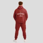Unstoppable kapucnis pulóver Red - XXXL - piros - GymBeam