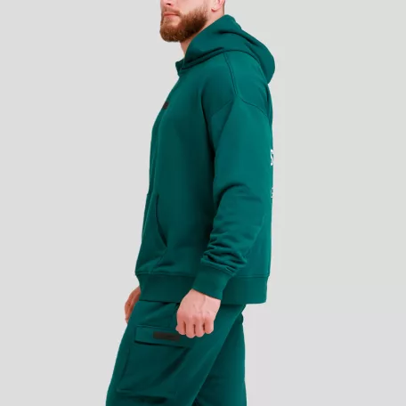 Unstoppable kapucnis pulóver Green - M - zöld - GymBeam