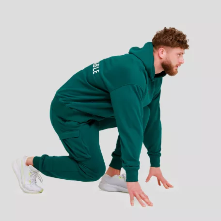 Unstoppable kapucnis pulóver Green - M - zöld - GymBeam