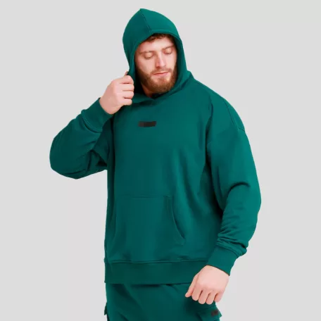 Unstoppable kapucnis pulóver Green - XL - zöld - GymBeam