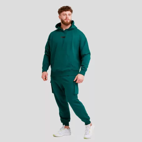 Unstoppable kapucnis pulóver Green - XL - zöld - GymBeam