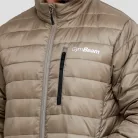 Puffer férfi kabát Vetiver/Black - S - zöld - GymBeam
