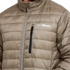 Puffer férfi kabát Vetiver/Black - XL - zöld - GymBeam