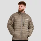Puffer férfi kabát Vetiver/Black - XXL - zöld - GymBeam