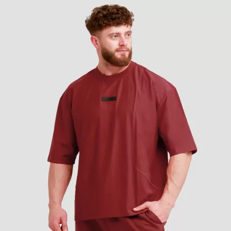 Unstoppable oversized póló Red - S - piros - GymBeam