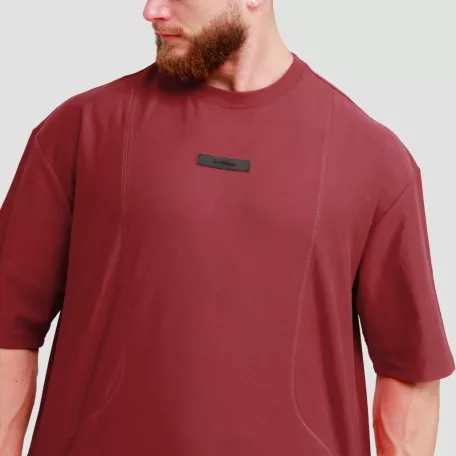 Unstoppable oversized póló Red - S - piros - GymBeam