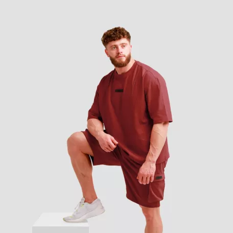 Unstoppable oversized póló Red - S - piros - GymBeam