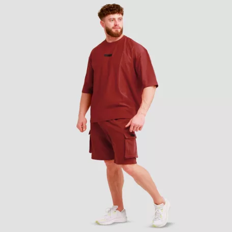 Unstoppable oversized póló Red - S - piros - GymBeam