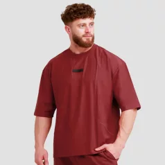 Unstoppable oversized póló Red - XXXL - piros - GymBeam