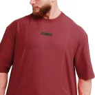 Unstoppable oversized póló Red - XXXL - piros - GymBeam