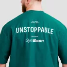 Unstoppable oversized póló Green - S - zöld - GymBeam