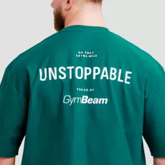 Unstoppable oversized póló Green - S - zöld - GymBeam