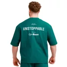 Unstoppable oversized póló Green - M - zöld - GymBeam