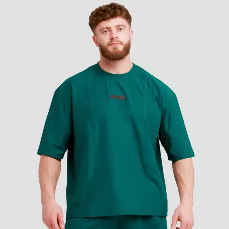 Unstoppable oversized póló Green - XXL - zöld - GymBeam