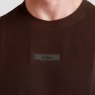 Unstoppable oversized póló Brown - S - barna - GymBeam