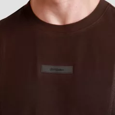 Unstoppable oversized póló Brown - S - barna - GymBeam