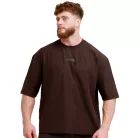 Unstoppable oversized póló Brown - S - barna - GymBeam