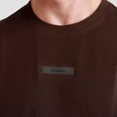 Unstoppable oversized póló Brown - L - barna - GymBeam