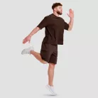 Unstoppable oversized póló Brown - XL - barna - GymBeam