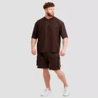 Unstoppable oversized póló Brown - XL - barna - GymBeam
