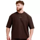 Unstoppable oversized póló Brown - XXXL - barna - GymBeam