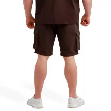 Utility rövidnadrág Brown - S - barna - GymBeam