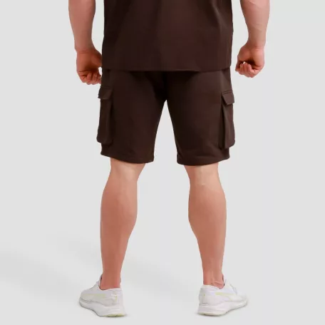Utility rövidnadrág Brown - M - barna - GymBeam