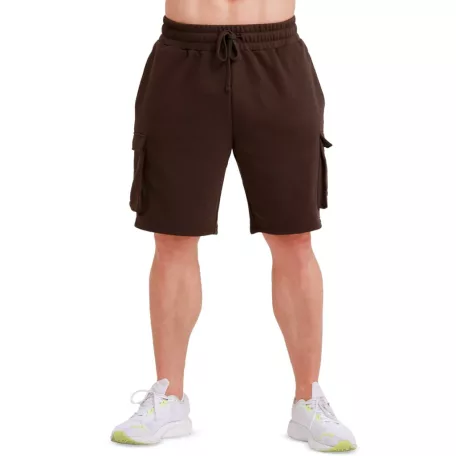 Utility rövidnadrág Brown - M - barna - GymBeam