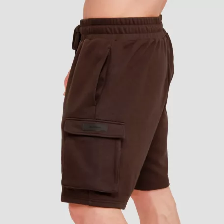 Utility rövidnadrág Brown - XL - barna - GymBeam