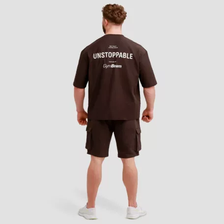 Utility rövidnadrág Brown - XXL - barna - GymBeam