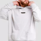 Unity kapucnis pulóver Grey - M - szürke - GymBeam