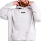 Unity kapucnis pulóver Grey - M - szürke - GymBeam