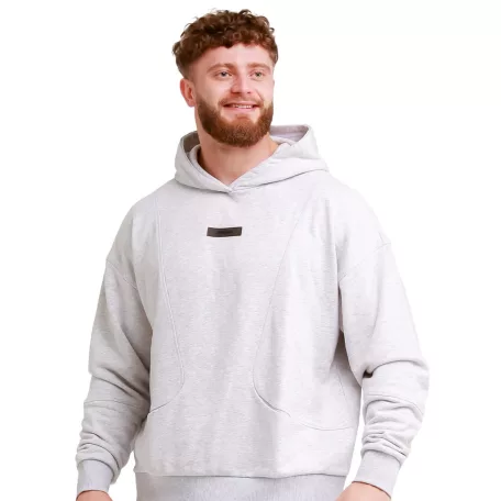 Unity kapucnis pulóver Grey - XXL - szürke - GymBeam