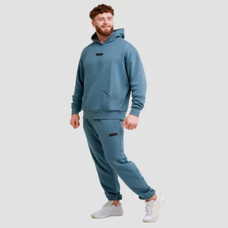 Unity kapucnis pulóver Blue - M - kék - GymBeam