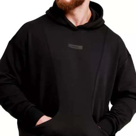 Unity kapucnis pulóver Black - XXXL - fekete - GymBeam