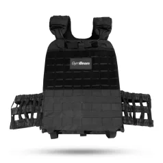 Tactical súlymellény Black - fekete - GymBeam