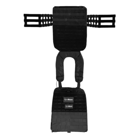 Tactical súlymellény Black - fekete - GymBeam