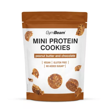 Mini Protein Cookies - 100 g - mogyoróvaj-csoki - GymBeam