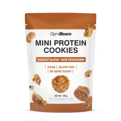 Mini Protein Cookies - 100 g - mogyoróvaj-csoki - GymBeam