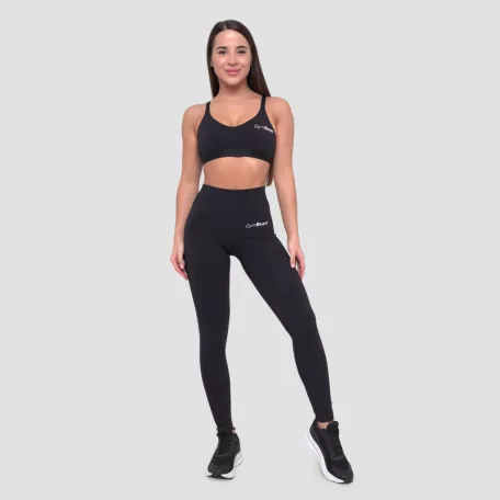 Essence női leggings Black - XL - fekete - GymBeam