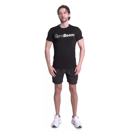 Essence póló Black - S - fekete - GymBeam
