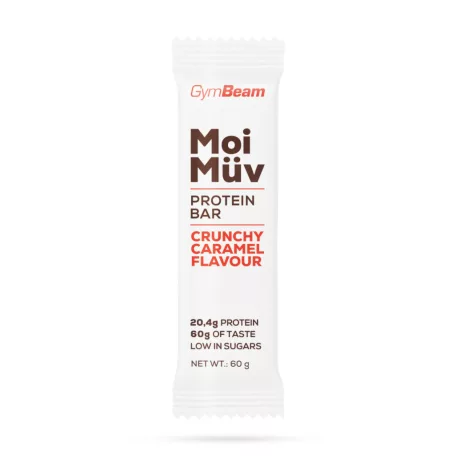 MoiMüv fehérjeszelet - 60 g - ropogós karamell - GymBeam
