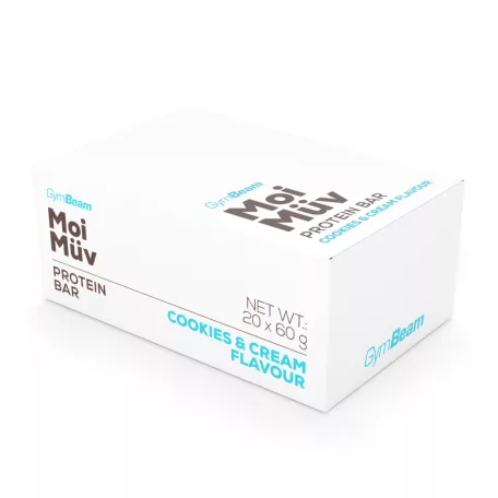 MoiMüv fehérjeszelet - 20 x 60 g - krémes keksz - GymBeam