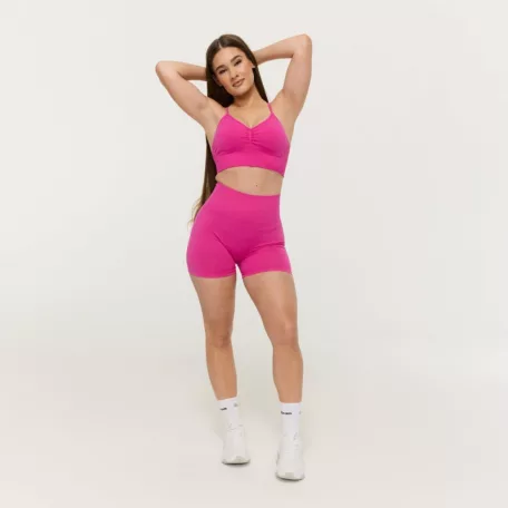 Sculpt varrásmentes sportmelltartó Rose - M - rózsaszín - GymBeam