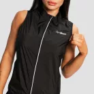 Pulse X női futómellény Black - XS - fekete - GymBeam