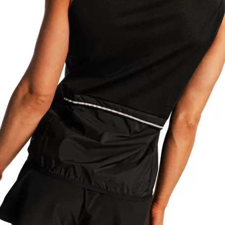 Pulse X női futómellény Black - XS - fekete - GymBeam