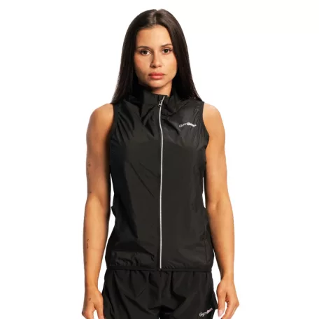 Pulse X női futómellény Black - S - fekete - GymBeam