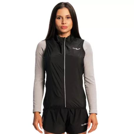 Pulse X női futómellény Black - XL - fekete - GymBeam