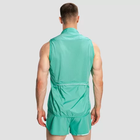 Pulse X férfi futómellény Green - S - zöld - GymBeam